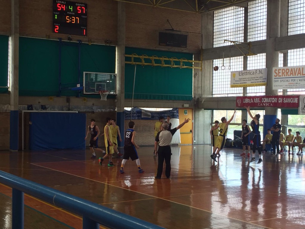Under 16: Alto Sebino-Basket Stezzano 57-44