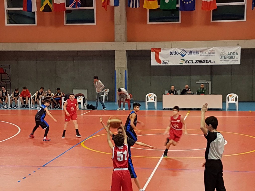 Under 14: Aurora Trezzo-Basket Stezzano 42-76