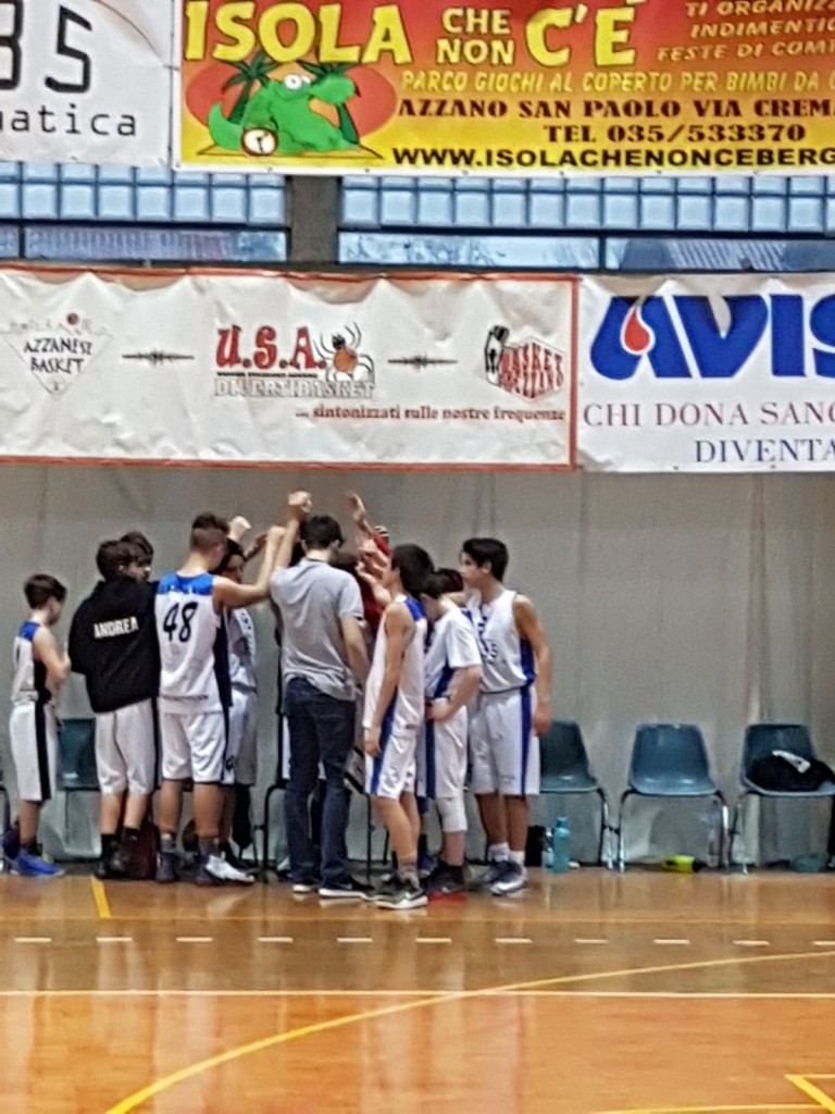 Under 14: Basket Stezzano - Sondrio 54-66