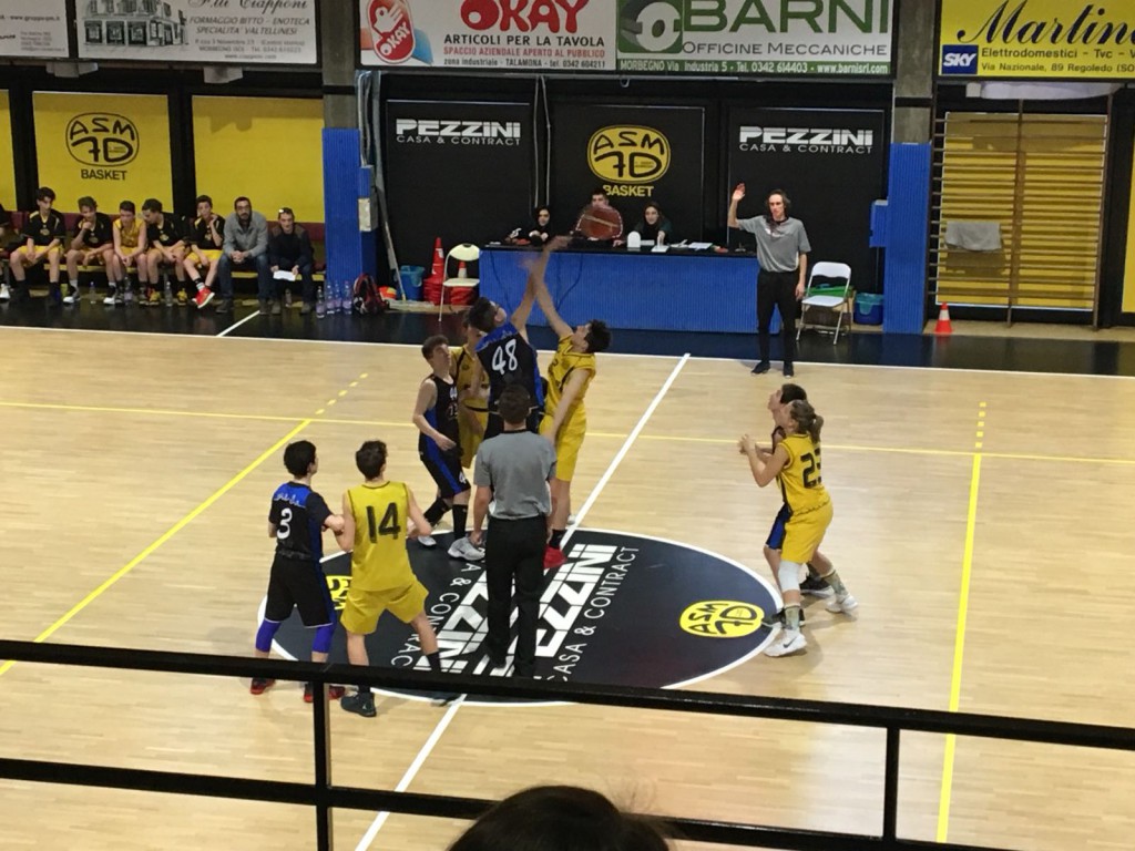 Under 14: Basket Stezzano-Morbegno 78-54