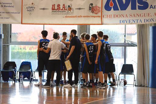 Under 16: AZZANESE BASKET STEZZANO - USVS 80-40